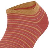 FALKE - Stripe Shimmer - Sneakersokken - Rood - Katoen - Dames