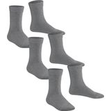 FALKE - Family - Kindersokken - Grijs - 3-Pack - Duurzaam Katoen