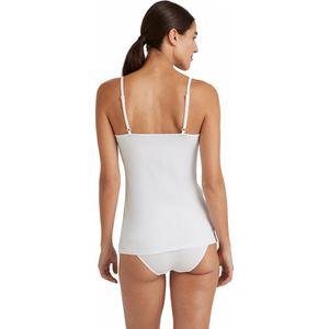 FALKE - Daily Lace - Dames Top - Wit - Katoen en Modal