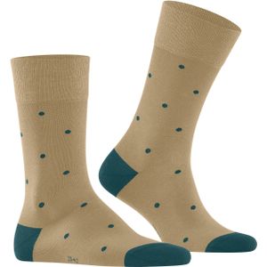 FALKE - Heren Dot Sokken - Beige Jute 4093 - Katoen - 1 Paar