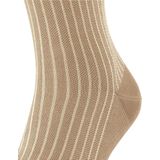 FALKE - Oxford Stripe - Gedessineerde Katoen Sokken - Bruin - Maat 47-48