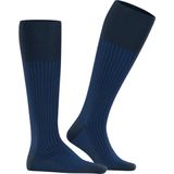 FALKE - Oxford Stripe - Kniekousen - Blauw - Katoen