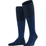 FALKE - Oxford Stripe - Kniekousen - Blauw - Katoen