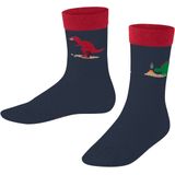 FALKE - Dinosaurs - Katoenen Sokken - Blauw - Kinderen