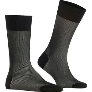 FALKE - Fine Shadow - Huissokken - Zwart Mix 3010 - Katoen - 1 Paar