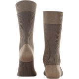 FALKE - Fine Shadow - Gedessineerd Katoen Sokken - Grijs - Maat 39-40