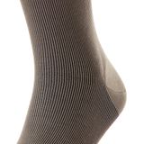 FALKE - Fine Shadow - Gedessineerd Katoen Sokken - Grijs - Maat 39-40