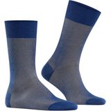 FALKE Airport Sokken - Blauw - Merino Wol en Katoen