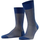 FALKE Airport Sokken - Blauw - Merino Wol en Katoen
