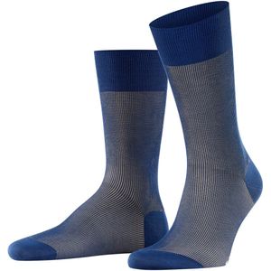 FALKE Fine Shadow Huissokken - Blauw - Katoen