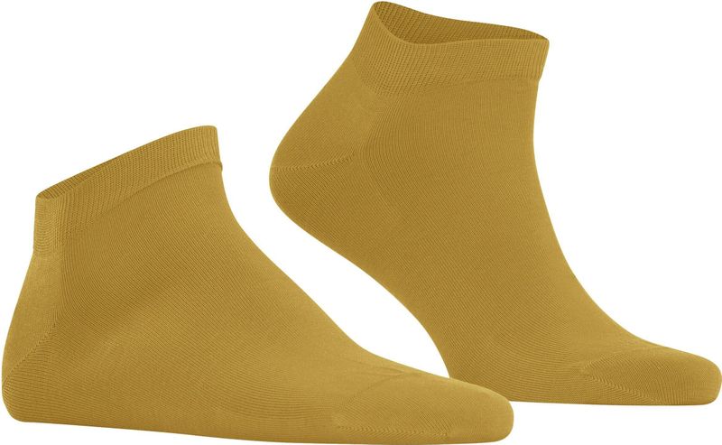 FALKE - Cool 24/7 - Sneakersokken - Geel - Biologisch Katoen, Ademend, Drukvrij Draagcomfort