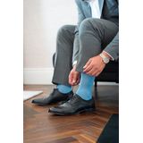 FALKE - Tiago - Katoenen Sokken - Grijs - Maat 39-40