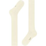 FALKE Tiago heren kniekousen, wit (bone white)