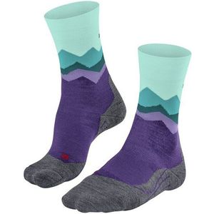 FALKE TK2 Explore dames trekking sokken, paars (amethyst)