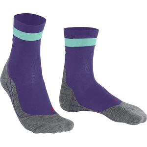 FALKE Dames Hardloopsokken RU4 Endurance W SO Katoen Functioneel material Anti-blaar 1 Paar, Paars (Amethyst 8683), 35-36