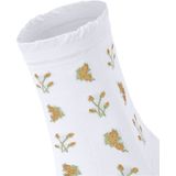 Korte Kous - Bloemen Patroon - Katoen - Ademend - Dames