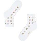 Korte Kous - Bloemen Patroon - Katoen - Ademend - Dames