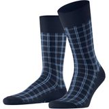 FALKE - Modern Tailor - Huissokken - Ruitpatroon - Katoen