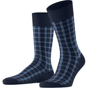 FALKE - Modern Tailor - Huissokken - Blauw - Katoen, Maat 47-50