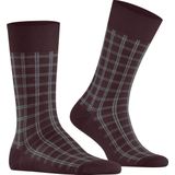 FALKE Modern Tailor - Sokken - Rood - Katoen - Motief