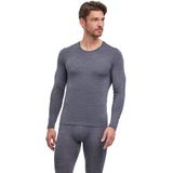 Falke - Daily Clima Wool - T-shirt - Zwart - Merinowol en TENCEL™ Lyocell
