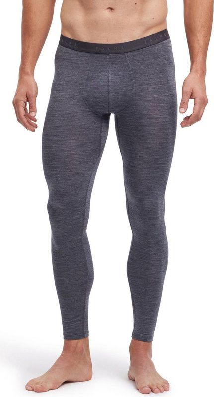 FALKE - Daily ClimaWool - Lange Onderbroek - Dark Grey - Merinowol en Lyocell