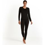 FALKE - Daily Climawool - T-Shirt - Zwart - Merinowol en TENCEL™ Lyocell