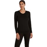 FALKE - Daily Climawool - T-Shirt - Zwart - Merinowol en TENCEL™ Lyocell