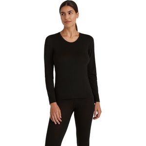 FALKE - Daily Climawool - T-Shirt - Zwart - Merinowol en TENCEL™ Lyocell