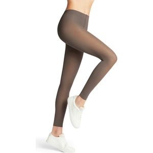 FALKE Pure Matt DEN dames legging - soil