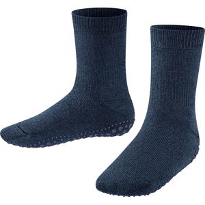 FALKE - Catspads - Huissokken - Blauw - Antislip Noppen Katoen Merinowol