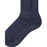 FALKE - Catspads - Huissokken - Blauw - Antislip Noppen Katoen Merinowol