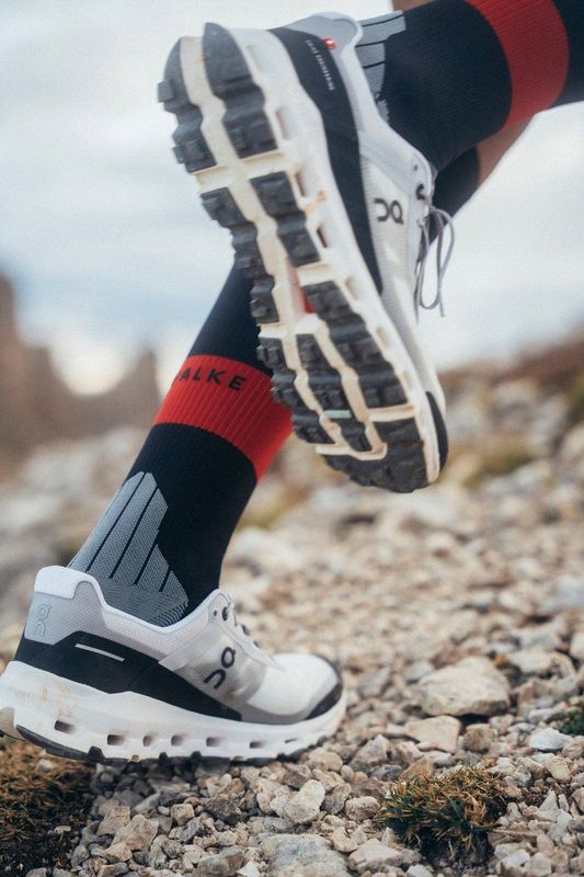 FALKE - RU Compression - Compressie Sportsokken - Wit - Ademend en Sneldrogend