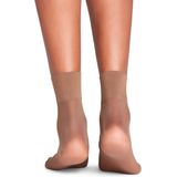 FALKE Pure Matt Steunkousen - Bruin - Transparant - Materiaal: Gerecycled Polyamide