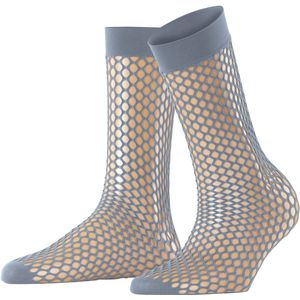 FALKE - Craftcore - Gedessineerd Materiaal - Transparant - Sokken - Grijs