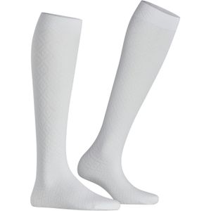 Kniekousen - Grafisch Allover Patroon - Transparant - Dames