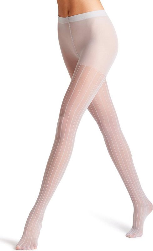 FALKE - Linear Lounge Panty - Zwart - Tule - 25-denierlook