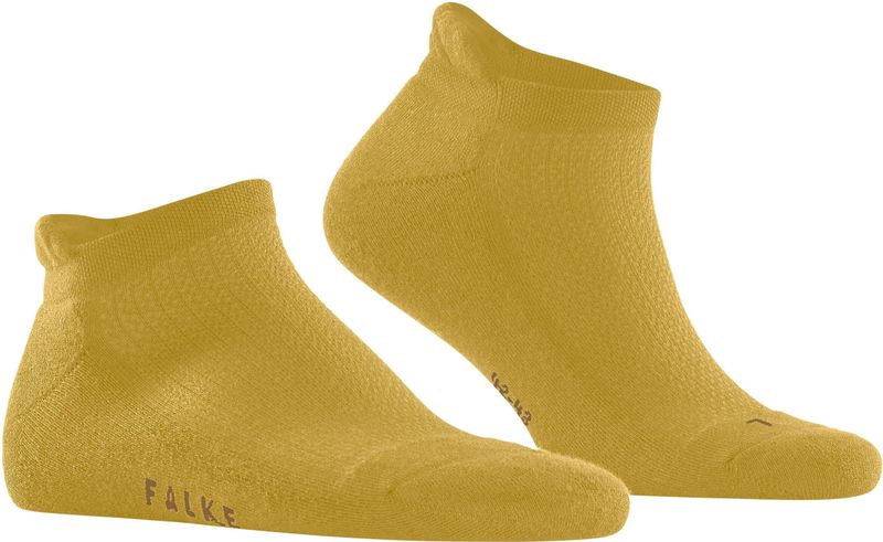 FALKE - Cool Kick - Korte Sokken - Geel Nugget - Uniseks - 1 Paar