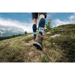 FALKE TK Compression Energy - Wandelen - Compressie - Anti Zweet - Blauw - Wol