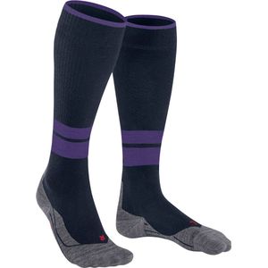 FALKE TK Compression Energy Wandelen compressie anti zweet functioneel garen wol sportsokken dames blauw - Maat 35-38 W2