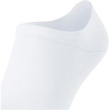 FALKE Family onzichtbare antislip kousenvoetjes duurzaam katoen footies heren wit - Maat 39-42
