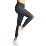 FALKE Cotton Touch ondoorzichtig Katoen legging dames grijs - Maat S
