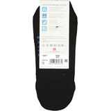 FALKE Cool Kick anatomische pluche zool functioneel garen footies Unisex zwart - Maat 37-38