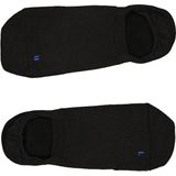 FALKE Cool Kick anatomische pluche zool functioneel garen footies Unisex zwart - Maat 37-38