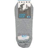 FALKE Cool Kick anatomische pluche zool functioneel garen footies Unisex grijs - Maat 37-38