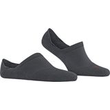 FALKE Cool Kick anatomische pluche zool functioneel garen footies Unisex grijs - Maat 37-38