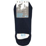 FALKE Cool Kick anatomische pluche zool functioneel garen footies Unisex blauw - Maat 37-38