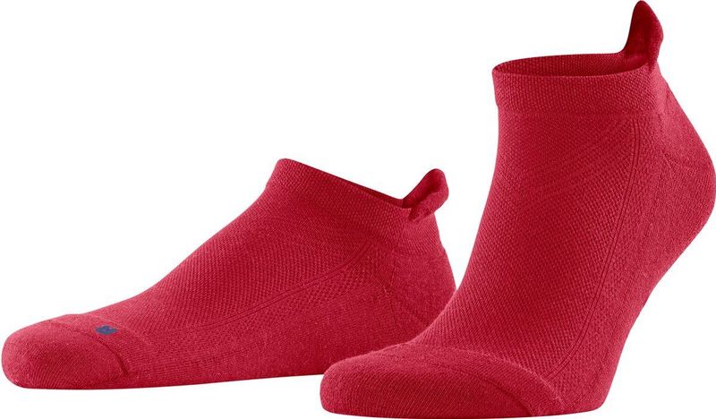 FALKE Cosyshoe Minis Huissokken - Rood - Merino Wol - Antislip Noppen