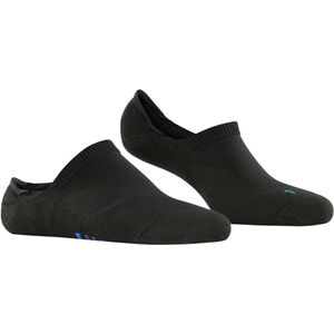 FALKE Cool Kick anatomische pluche zool functioneel garen footies Dames zwart - Maat 39-41