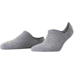 FALKE Cool Kick anatomische pluche zool functioneel garen footies Dames grijs - Maat 37-38